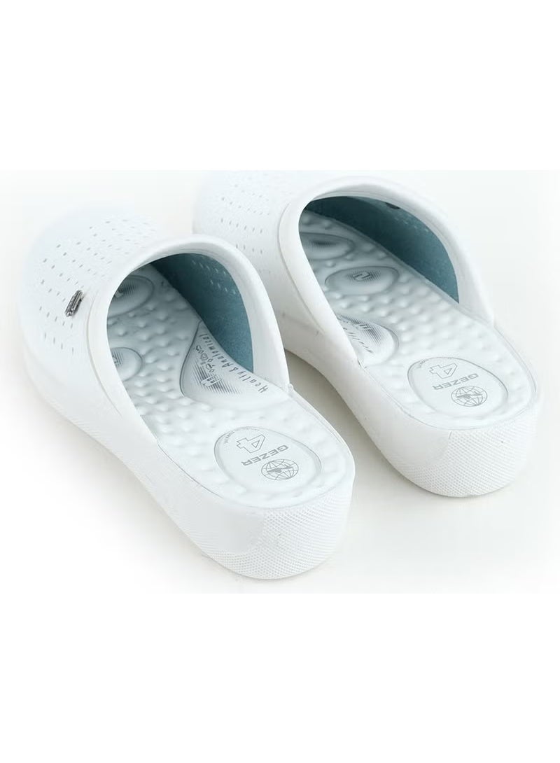 Gezer Summer Women's 4 Point Cushioned Sabo Slippers - Image 2